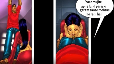 400px x 225px - Cricket boys aur Savita bhabhi ka mastram fuck - cartoon sex